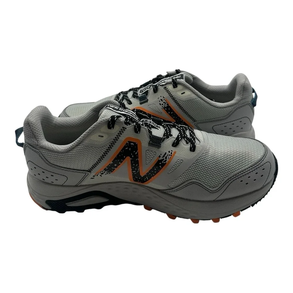 New Balance 410v8 Trail Running Shoes Men Sz 9.5‎ 4E WIDE Grey Sneakers MT410CA8
